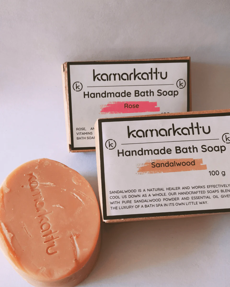 Spa bars - Rose & Sandalwood: Pack of 2