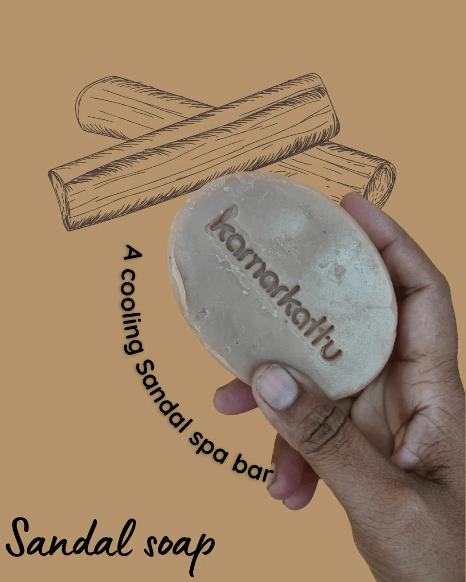 Spa bars - Rose & Sandalwood: Pack of 2 - Image 2
