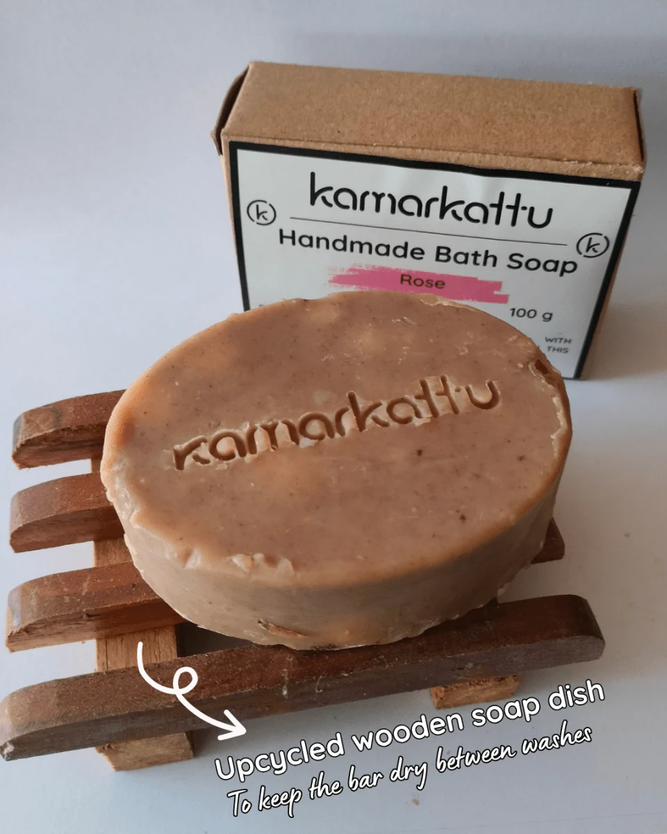 Spa bars - Rose & Sandalwood: Pack of 2 - Image 6