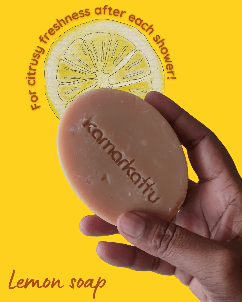 Citrus bath soaps - Handmade : Pack of 3 - Image 2