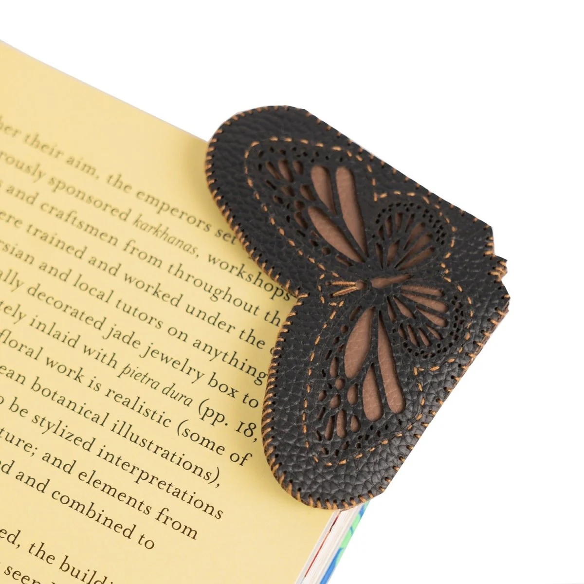 Handmade Butterfly Corner Triangular Bookmark for Gifting - Image 3