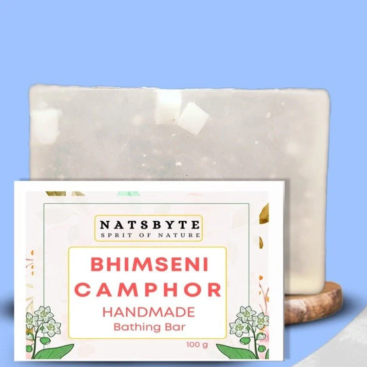 Handmade Camphor Soap for Bath - 120g