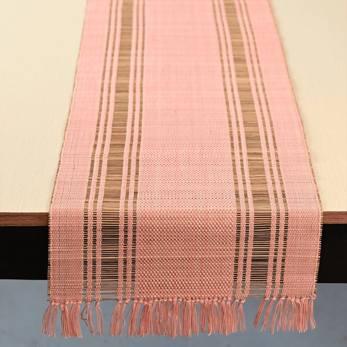 Handmade Madurkathi Table Runner | Sustainable Dining Décor - Image 12