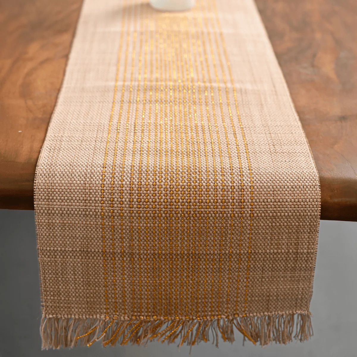Handmade Madurkathi Table Runner | Sustainable Dining Décor - Image 20