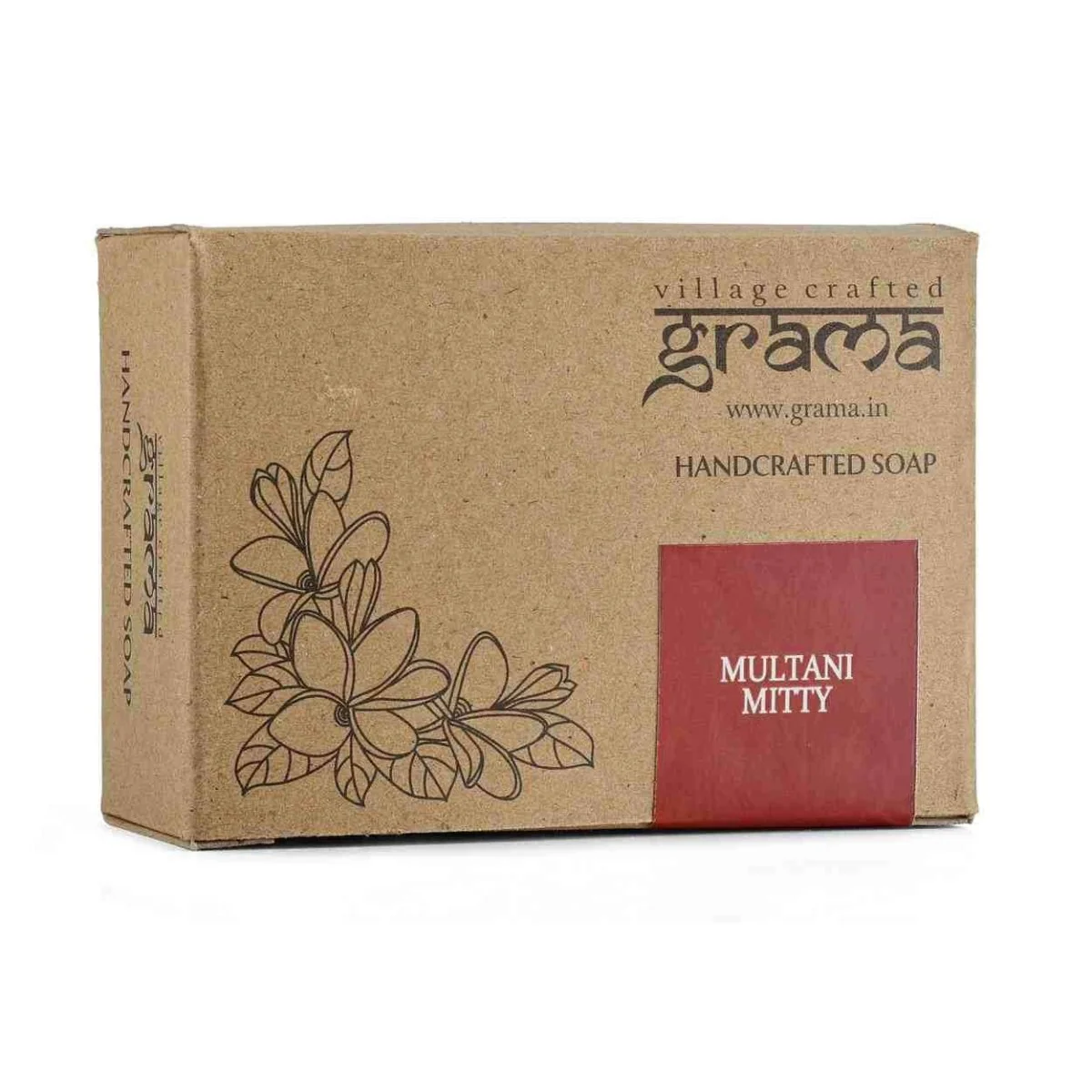 Handmade Multani Mitti Soap, 125g  each | Pack of 2 - Image 4