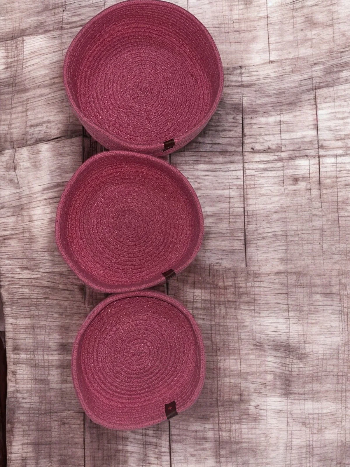 Handmade Nesting Basket (Set of 3) - Image 13