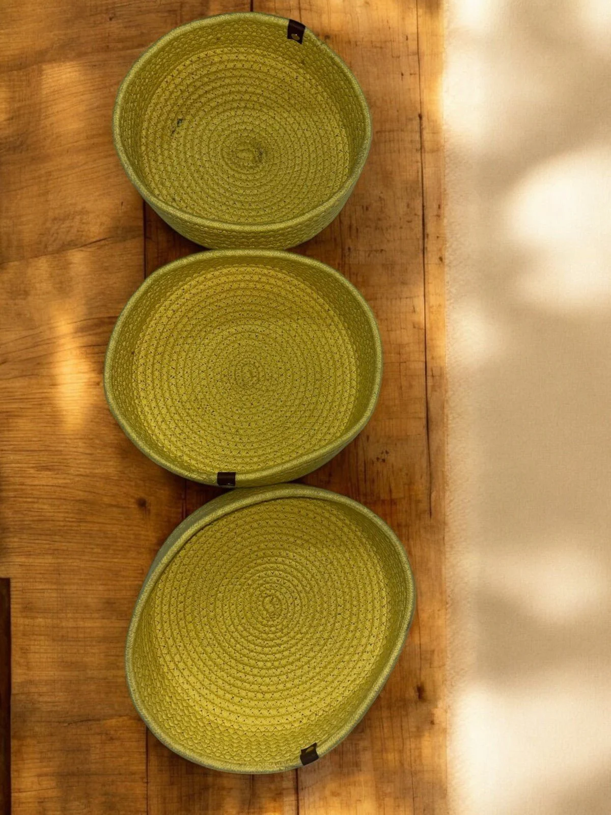 Handmade Nesting Basket (Set of 3) - Image 15