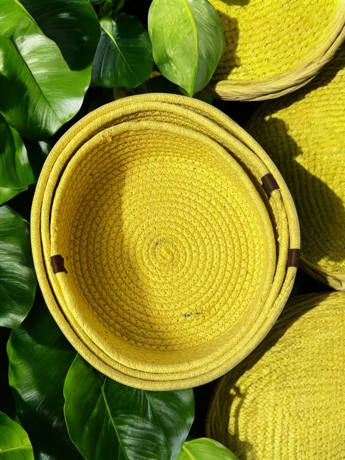 Handmade Nesting Basket (Set of 3) - Image 17