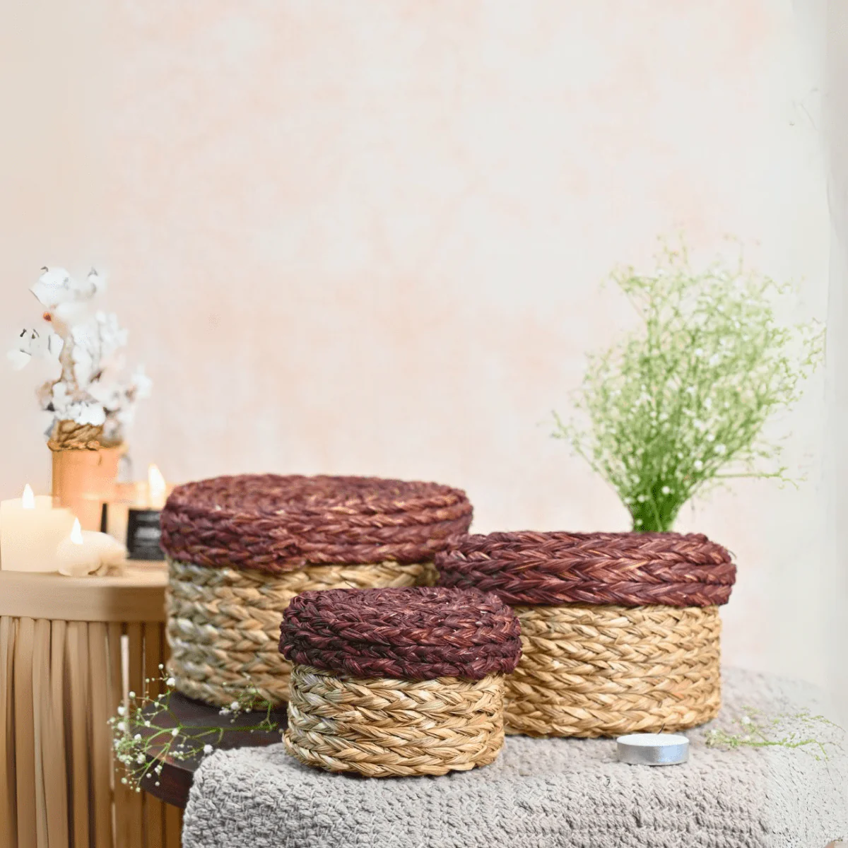 Handmade Sabai Gift Box | Set of 3 - Image 8