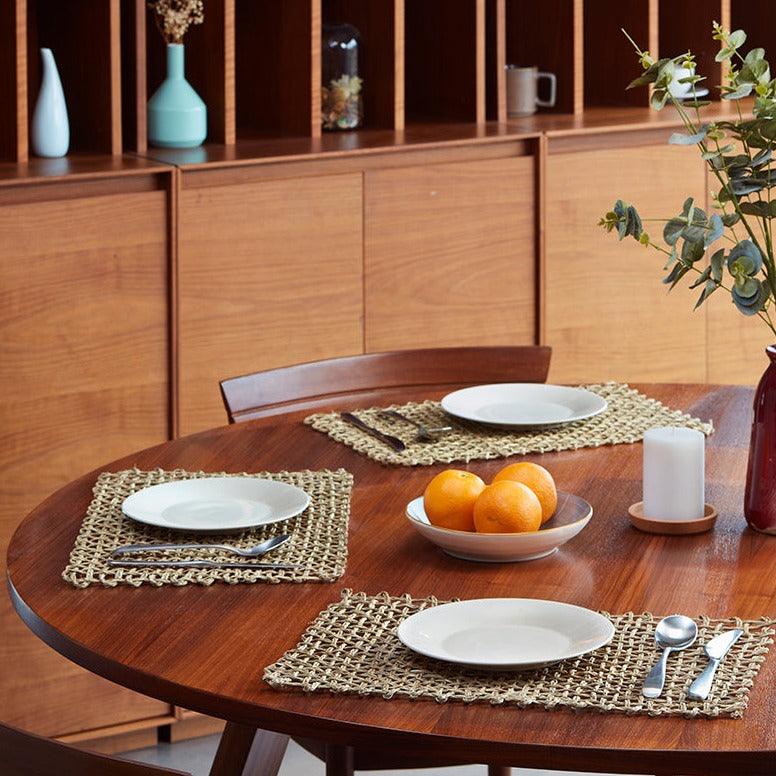 Handmade Sabai Grass Table Mat (Set of 6) - Image 3
