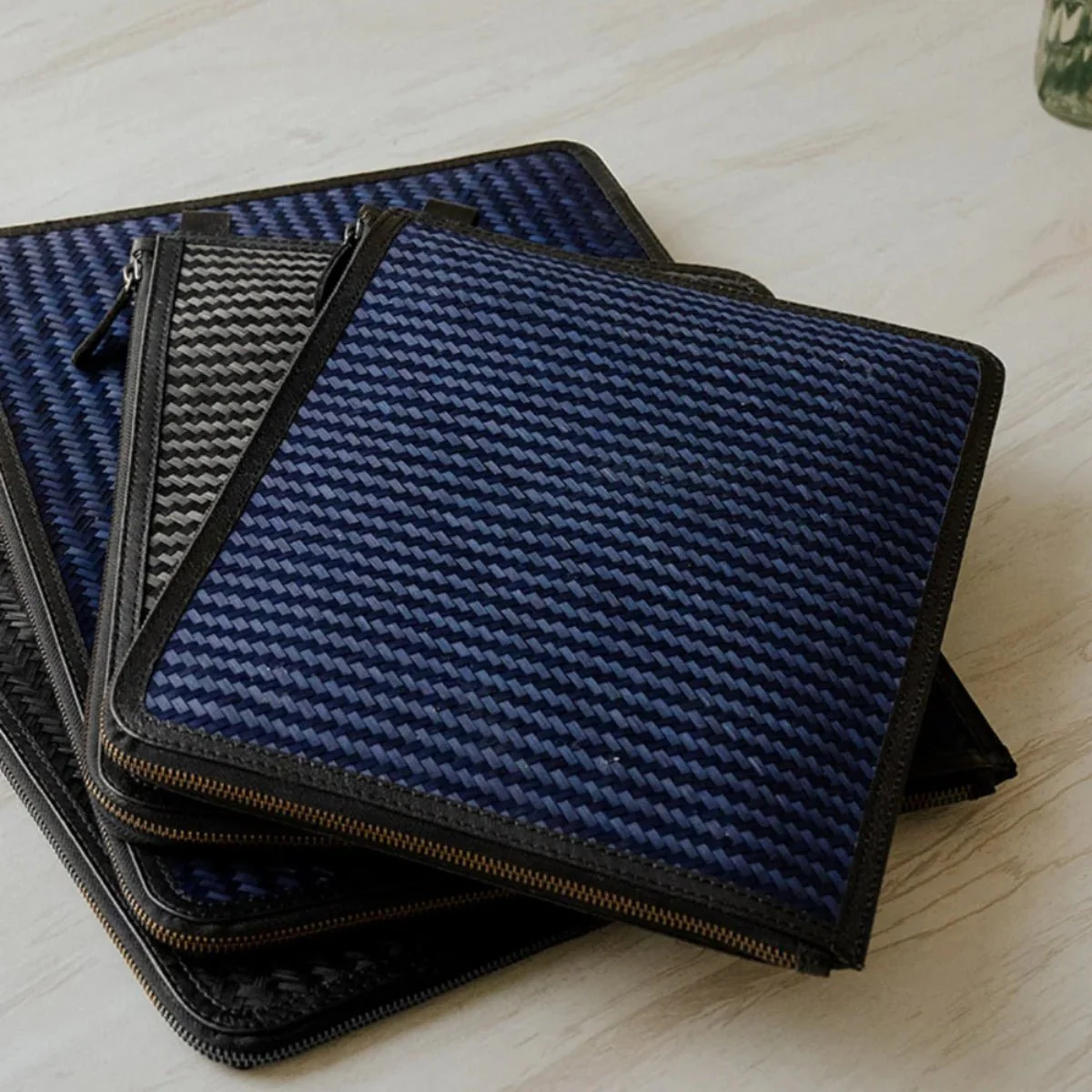Handmade Sitalpati Laptop Sleeve - Image 2