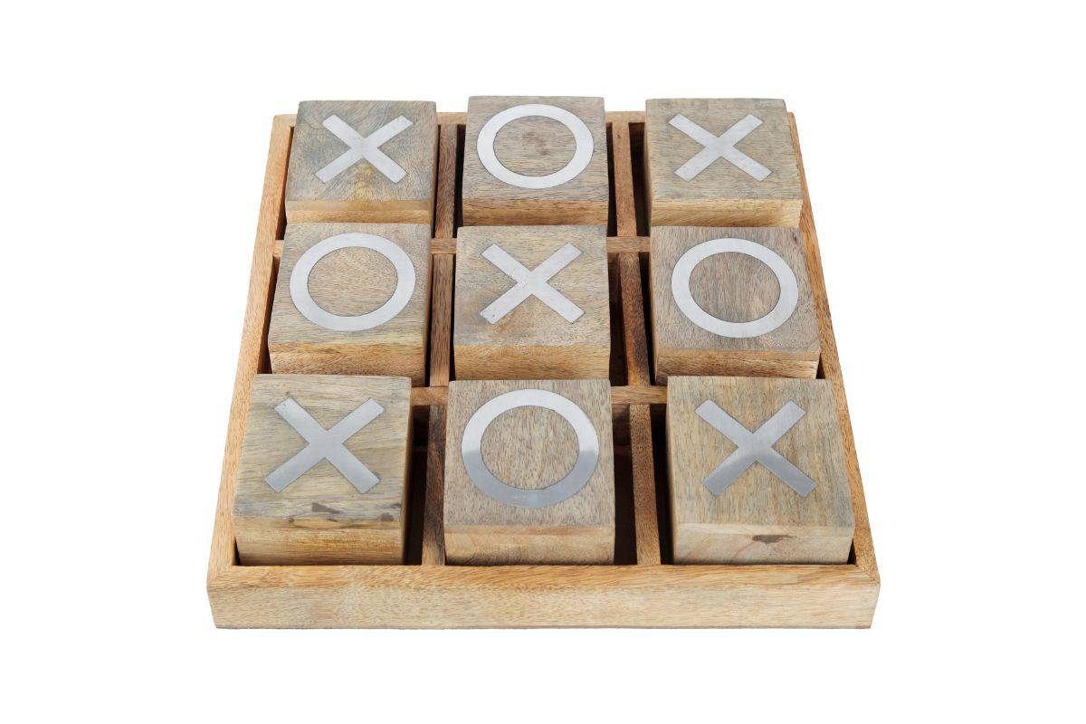Handmade Wooden Tick Tack Toe- Family Travel Games - Image 4