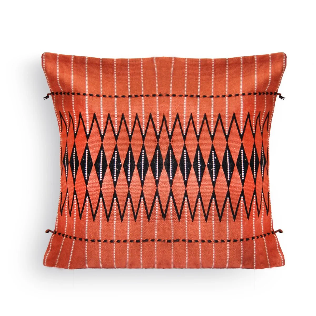 Handwoven Dzukou Cotton Cushion Cover