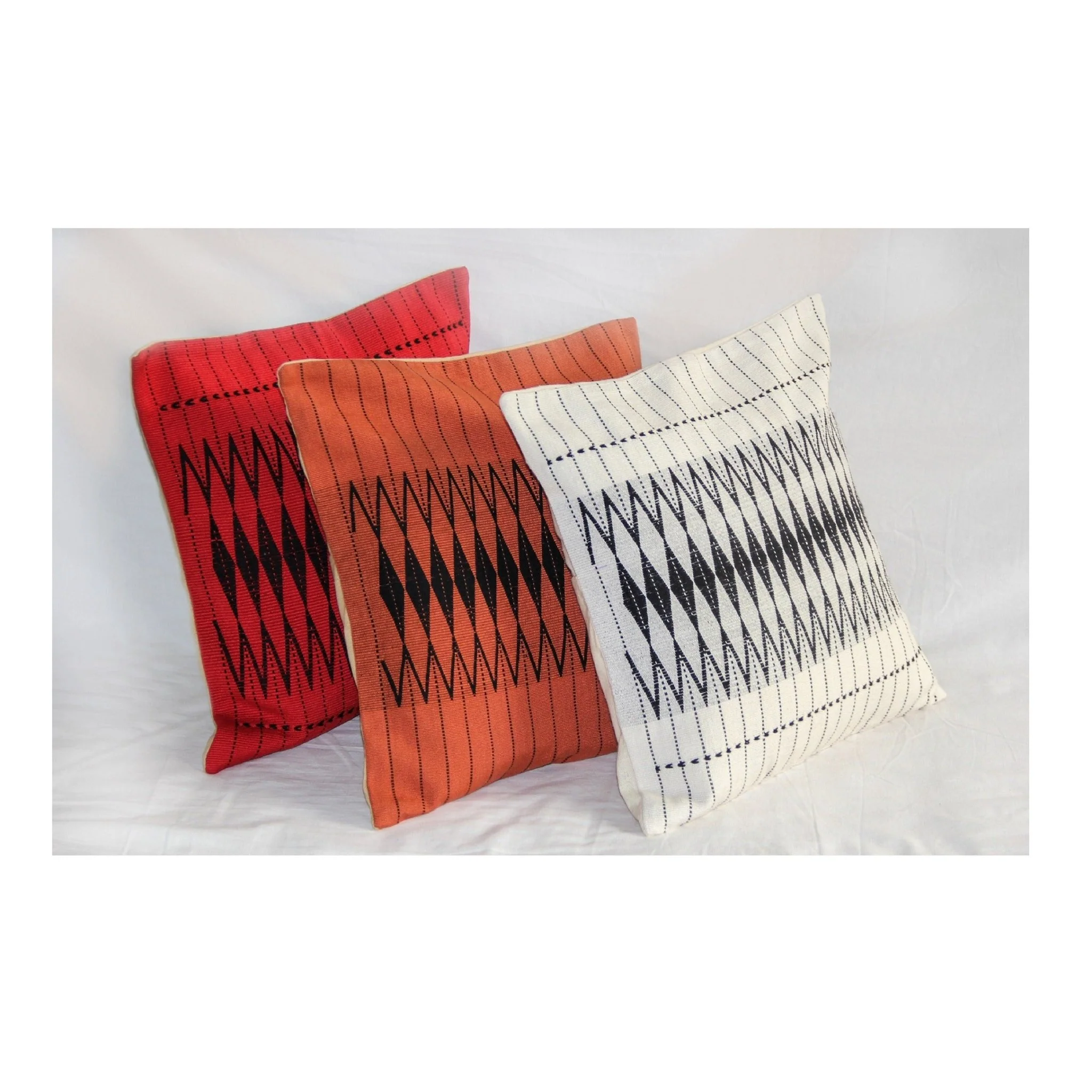 Handwoven Kalabaka Cotton Cushion Cover - Image 4
