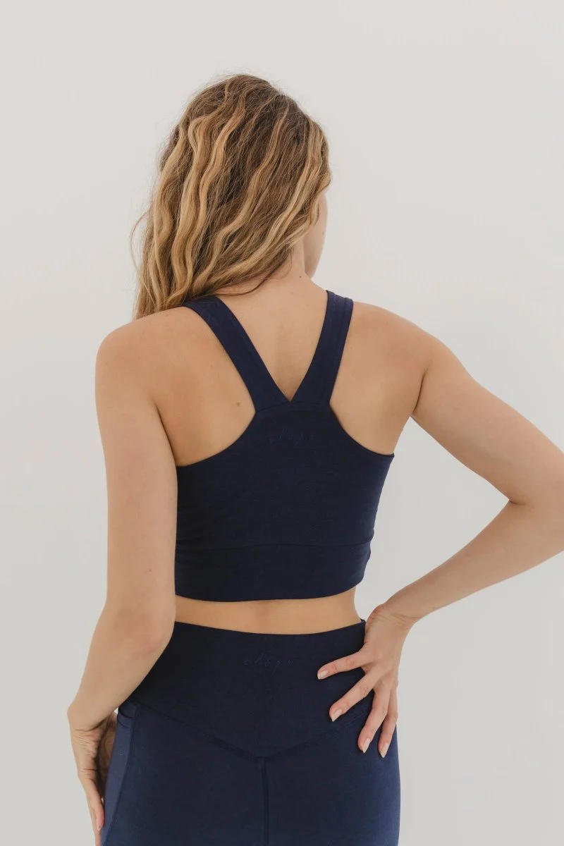 Hannah Yoga Co-ord Set in Black – Natural Fabric Activewear - Image 6