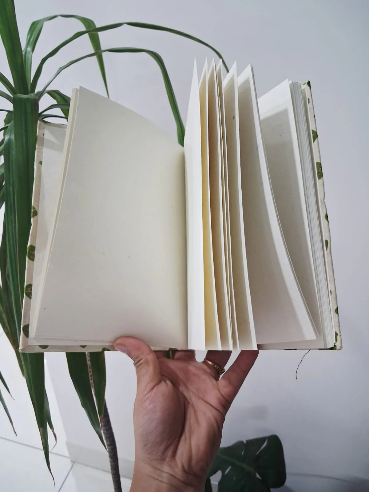 Hari Block Print Fabric Diary | Handcrafted Sustainable Journal - Image 2