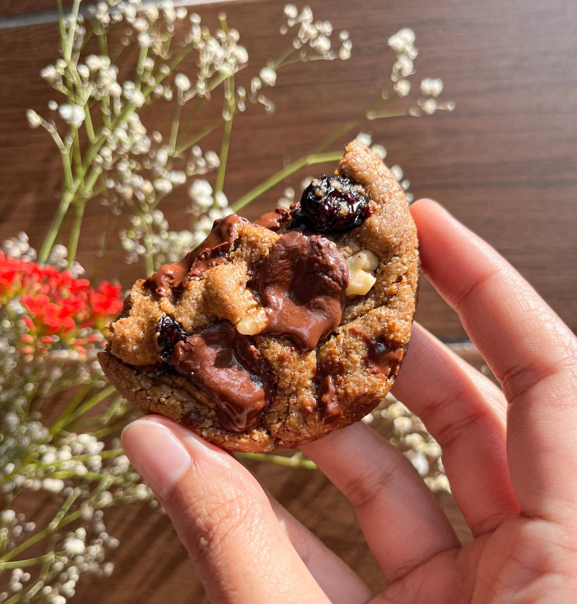 Heart Healthy Cookie | Vegan, Gluten Free, Refined Sugar Free | 6 Pcs - Image 3