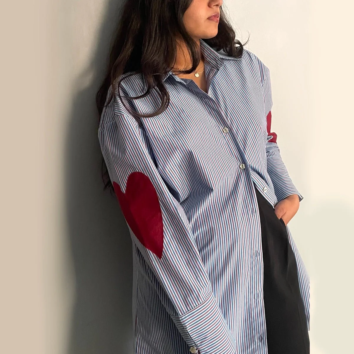 Heartfield Set – Stylish Cotton Shirt Set for Women
