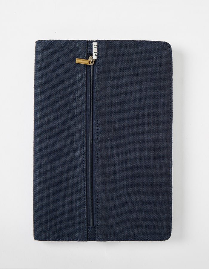 Hemp A5 Diary Cover | Eco-Friendly Notebook Sleeve - Image 6