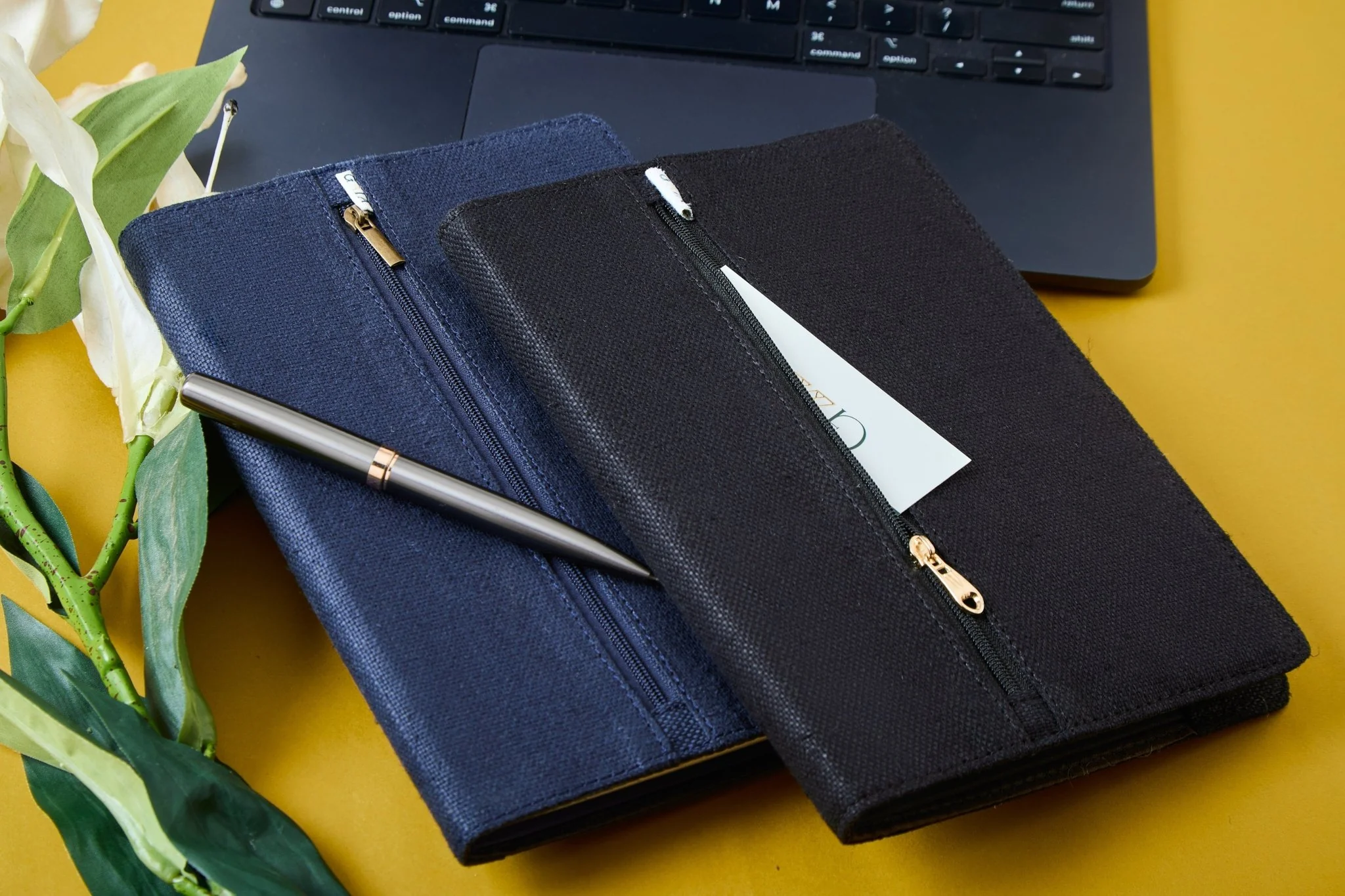 Hemp A5 Diary Cover | Eco-Friendly Notebook Sleeve - Image 9