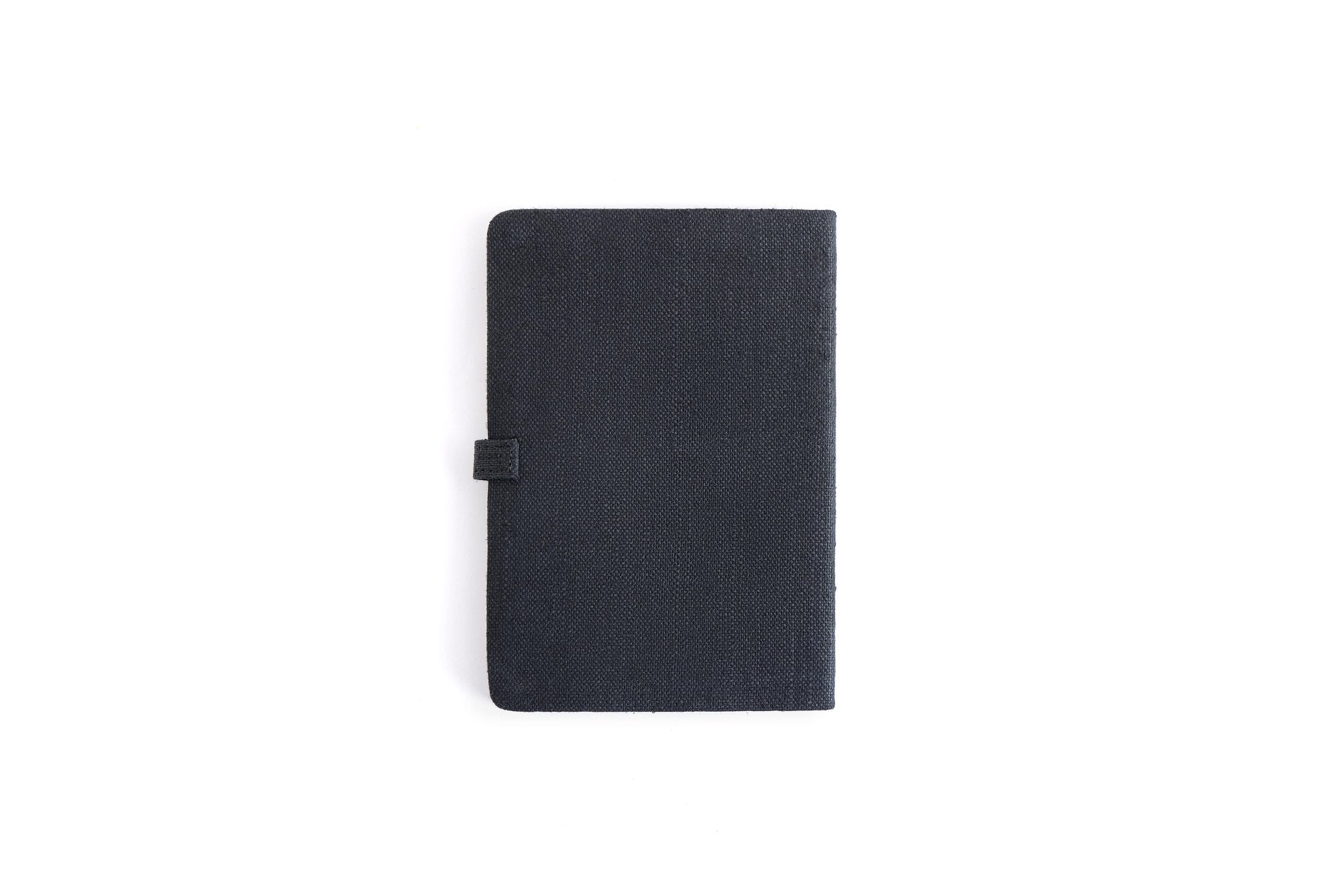 Hemp A5 Diary with Button Flap Closure | Eco-Friendly Handcrafted Note - Image 4