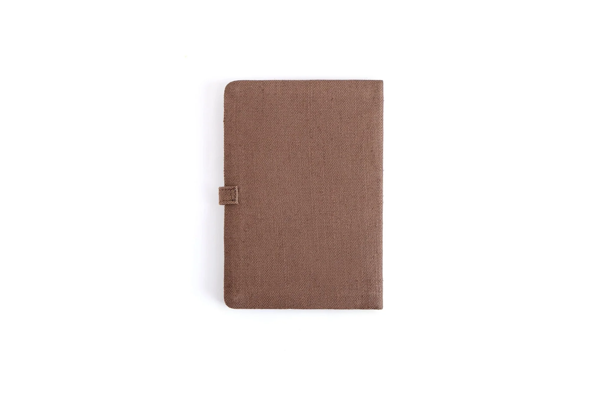 Hemp A5 Diary with Button Flap Closure | Eco-Friendly Handcrafted Note - Image 6