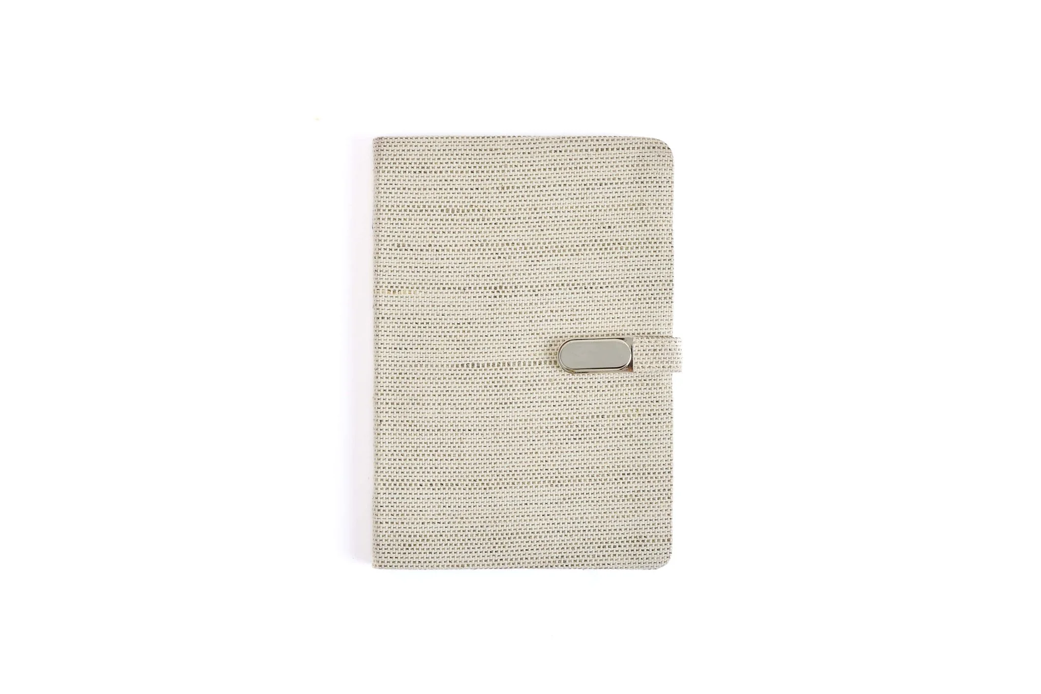 Hemp A5 Diary with Button Flap Closure | Eco-Friendly Handcrafted Note - Image 7