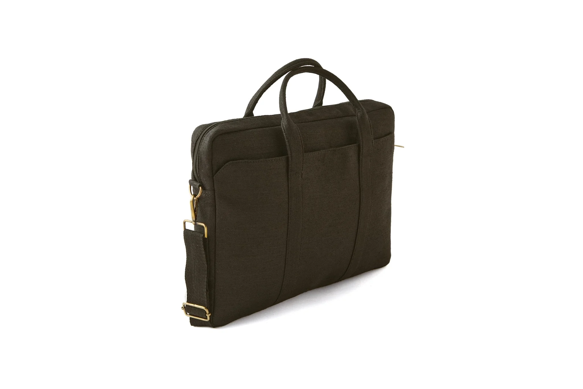 Hemp Solid Laptop Bag | Eco-Friendly & Durable Work Companion - Image 9