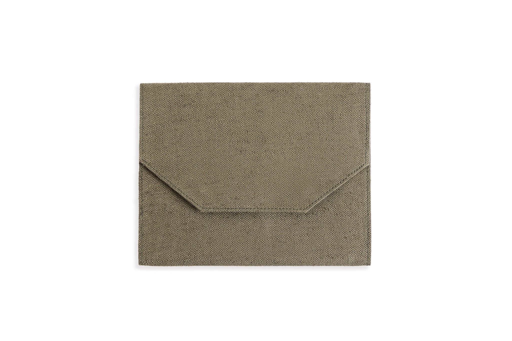 Hemp Diary Organiser | Handcrafted Hemp Fabric Notebook Holder - Image 4