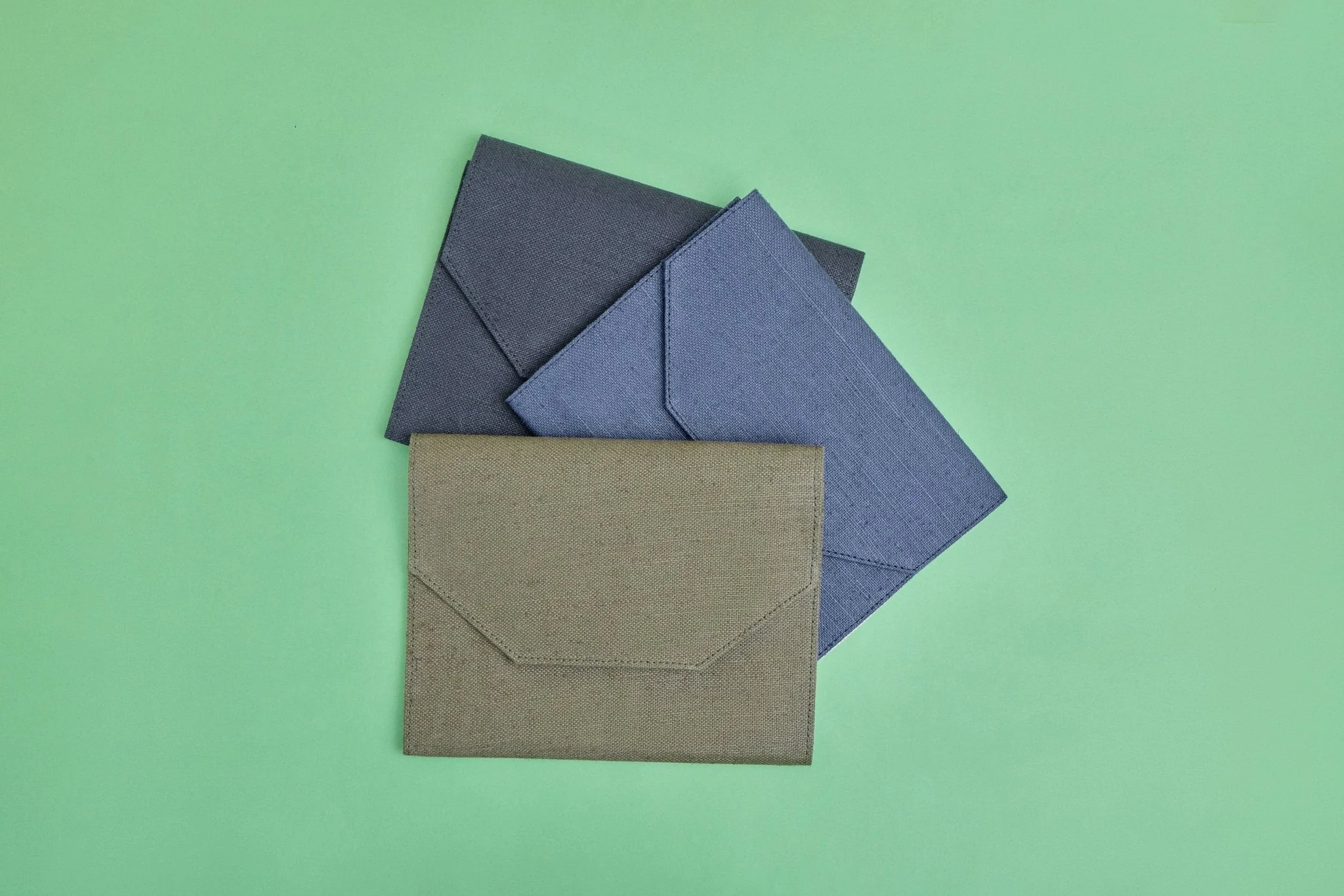 Hemp Diary Organiser | Handcrafted Hemp Fabric Notebook Holder - Image 6