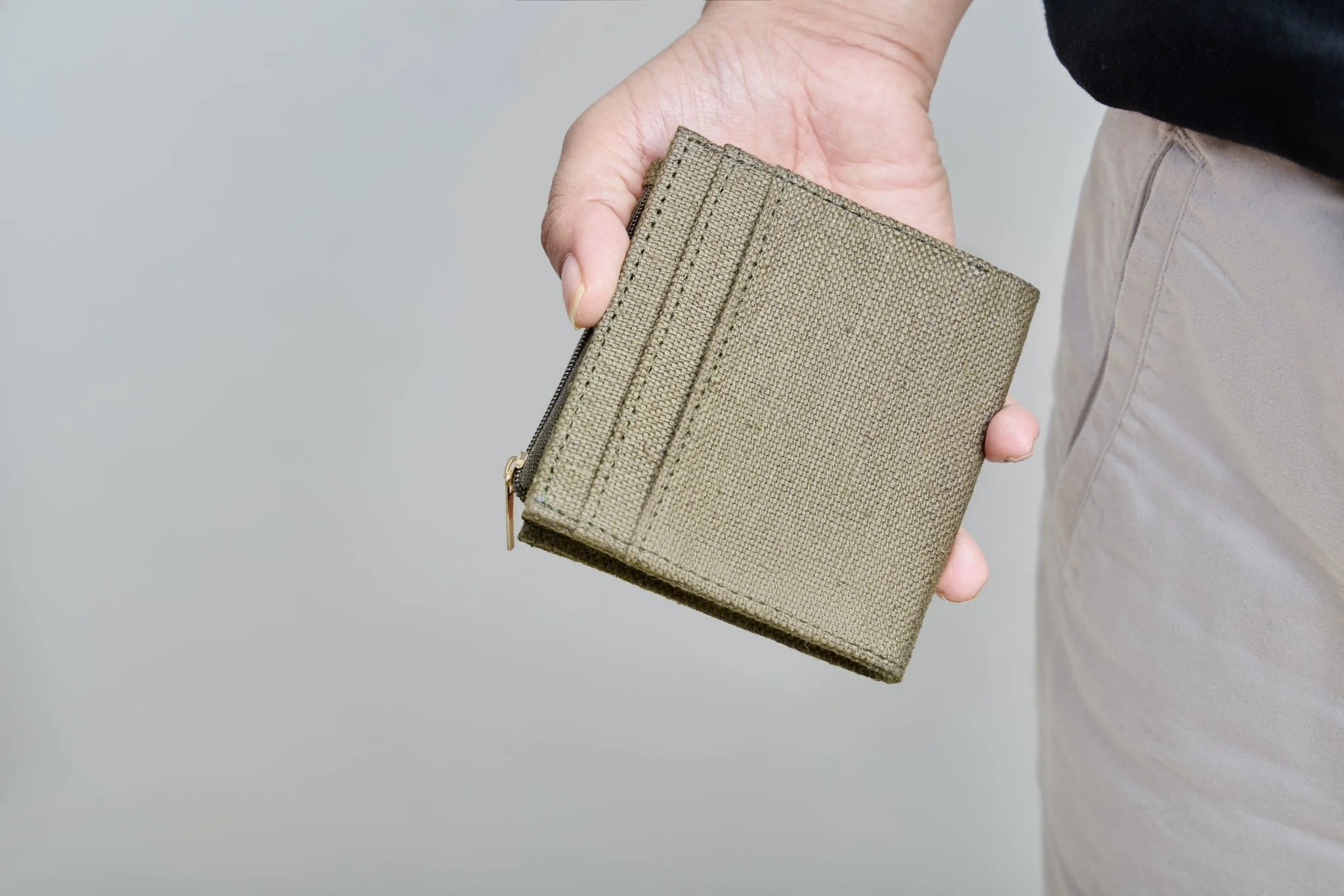 Hemp Men’s Wallet with Coin Pocket | Eco-Friendly & Sustainable Wallet - Image 10
