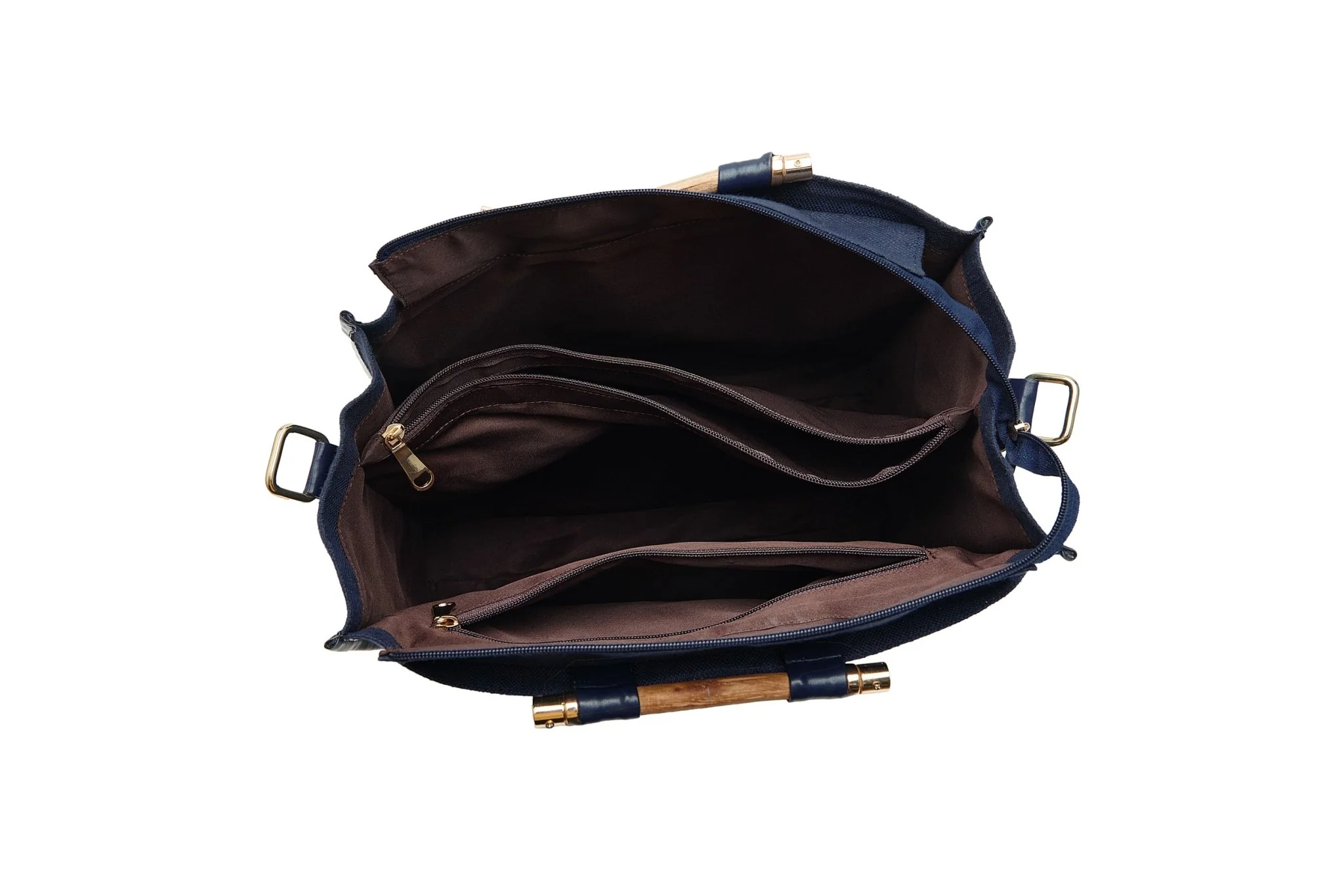 Handcrafted Hemp Fabric Everyday Tote Crossbody Bag - Image 8