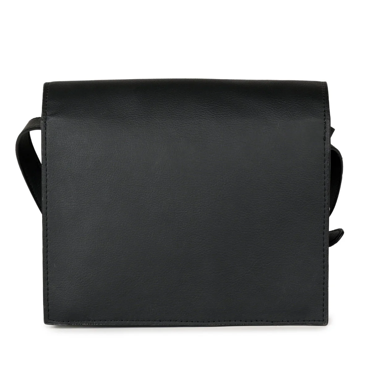 Hera Vegan Leather Satchel Bag (Black) - Image 8