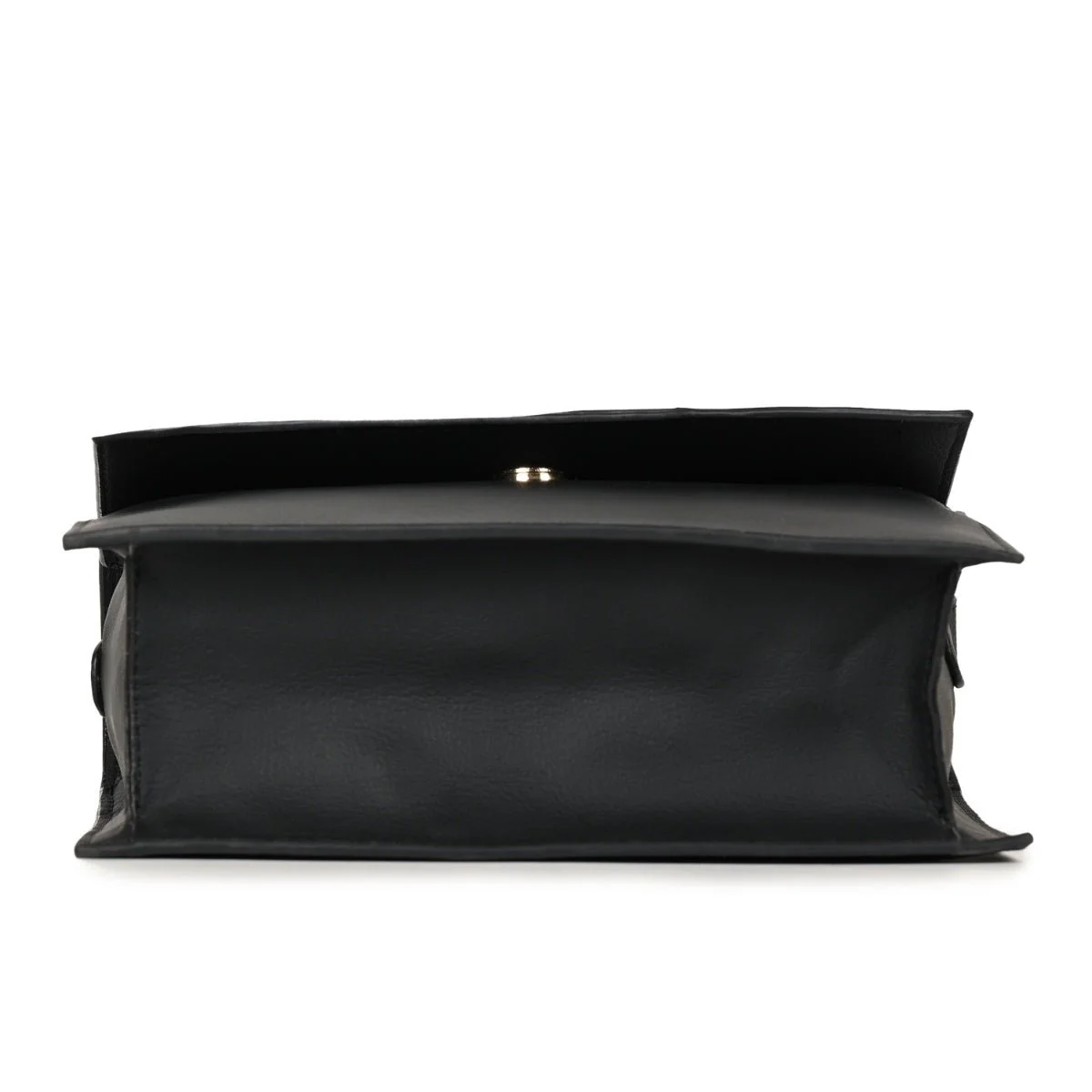 Hera Vegan Leather Satchel Bag (Black) - Image 9