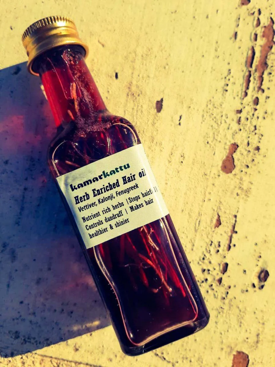 Herbs infused Hair oil - 100 ml with Kalonji