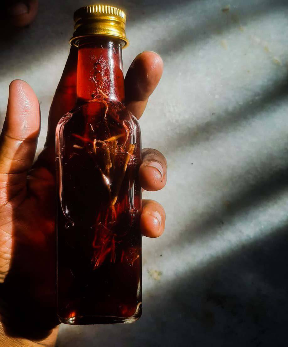 Herbs infused Hair oil - 100 ml with Kalonji - Image 5