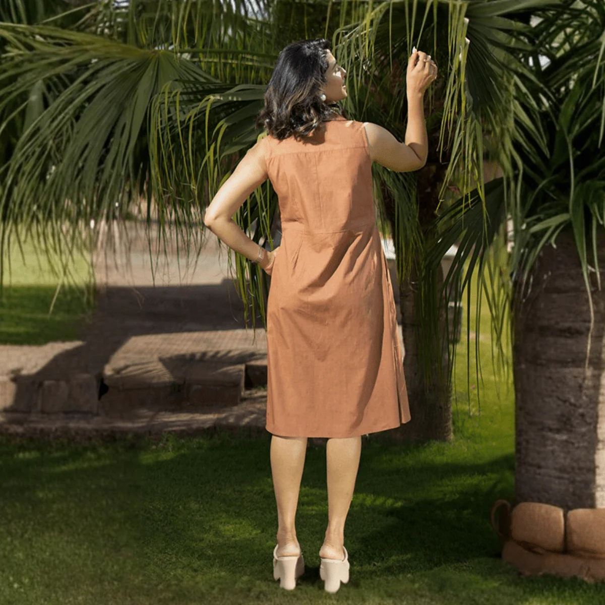 Hide & Seek Reverie Embroidered Dress for Women | Conscious Wear - Image 3