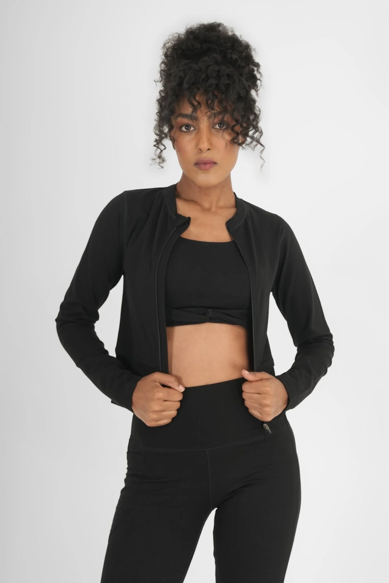High Stretch Snug Fit Jacket – Lightweight & Flexible Activewear - Image 10