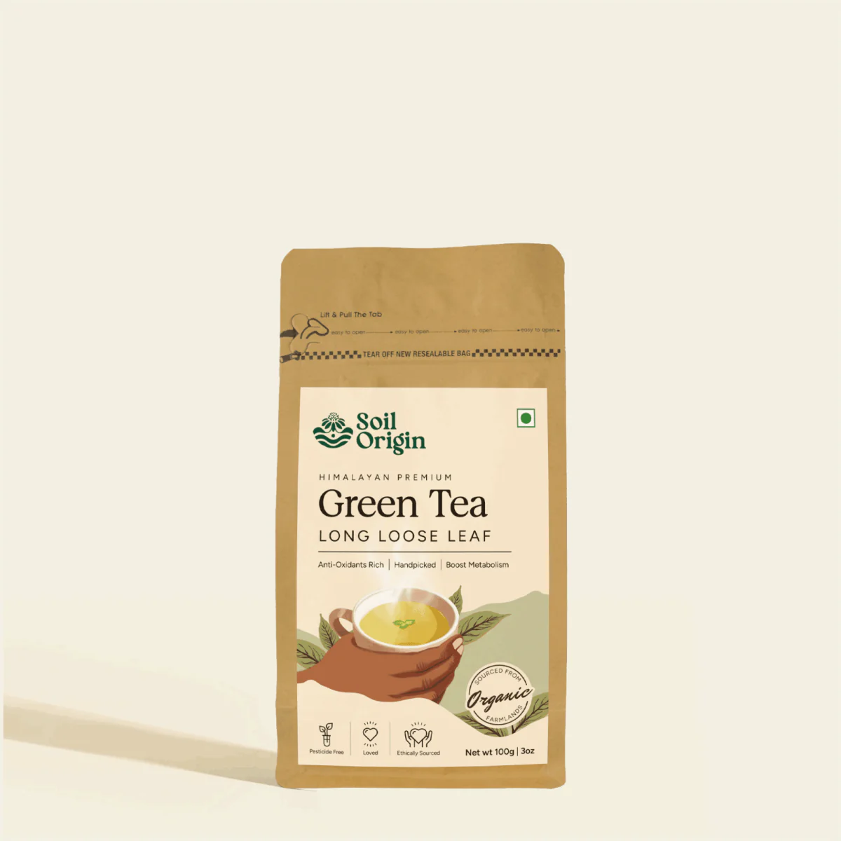 Himalayan Green Tea | Darjeeling Whole Leaf | 100g