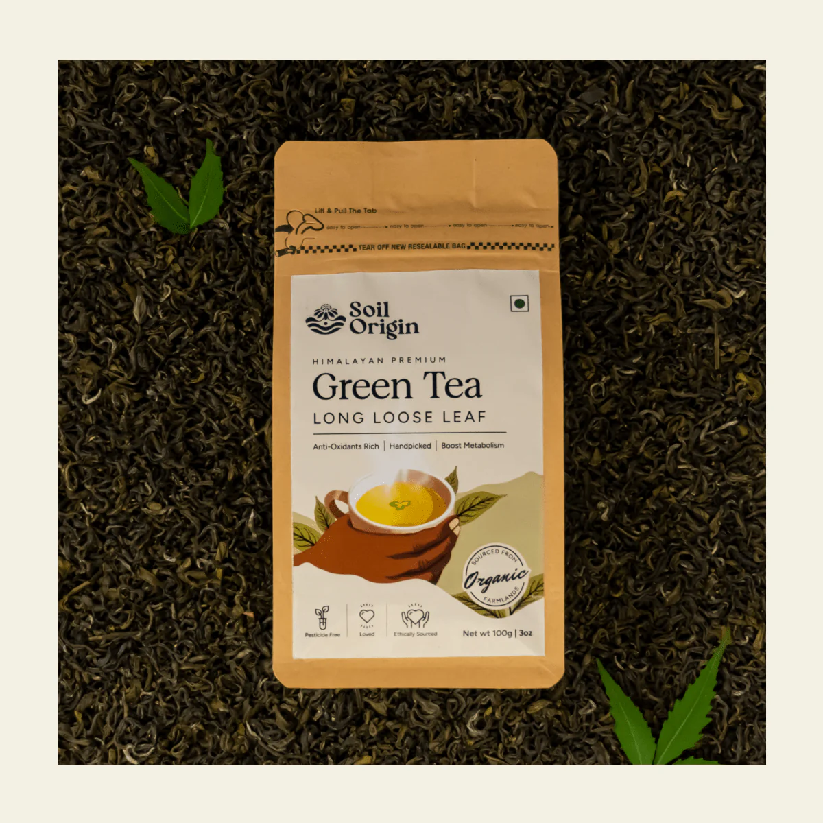 Himalayan Green Tea | Darjeeling Whole Leaf | 100g - Image 5