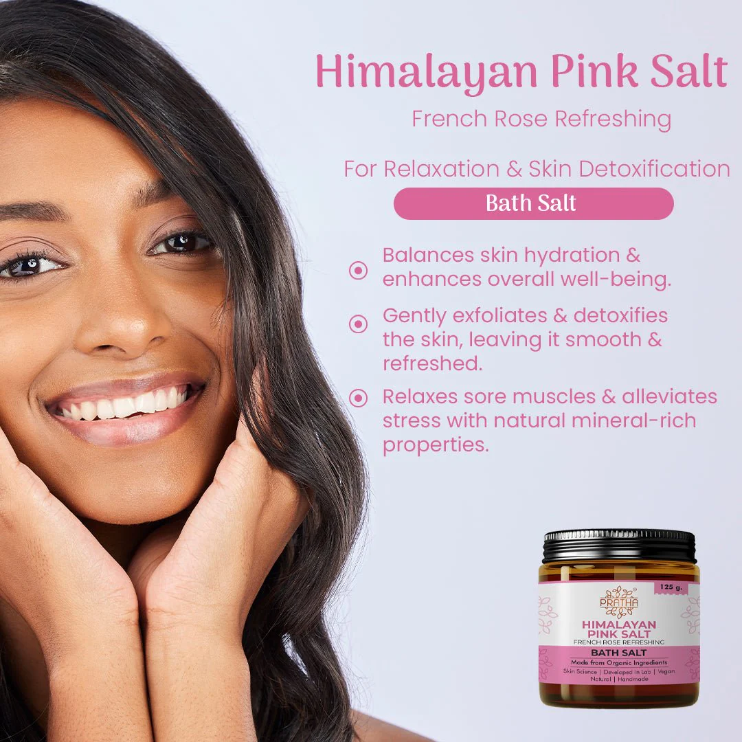 Himalayan Pink Salt | French Rose Refreshing Bath Salt - Image 2
