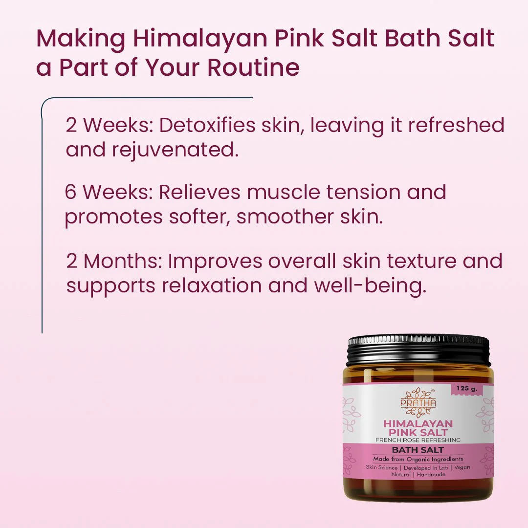 Himalayan Pink Salt | French Rose Refreshing Bath Salt - Image 5