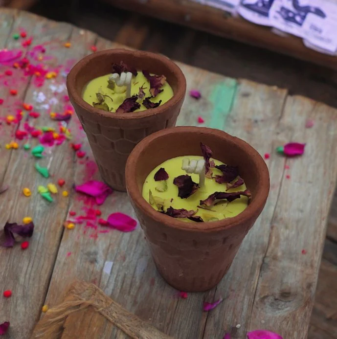 Holi Special Soy Wax Thandai Candles - Image 4