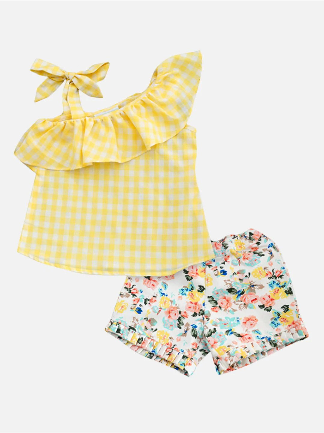 Girls Honeydew Set Regular Fit – Comfortable Stylish Outfit for Kids