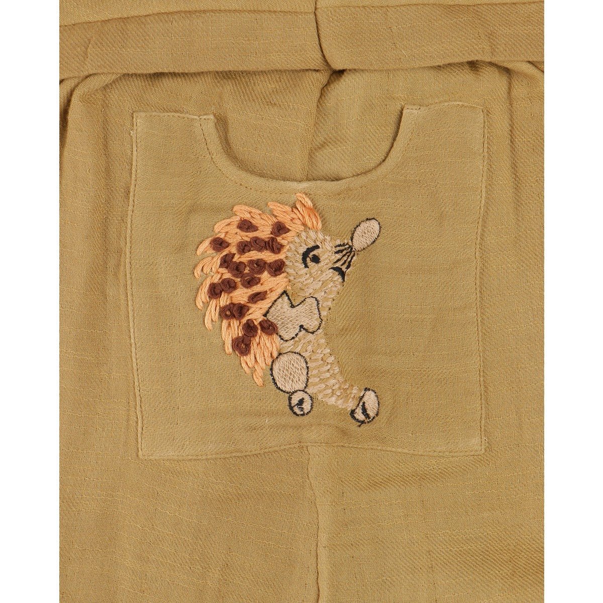 Hopping Hedgehog Dress | Soft Cotton Dress for Girls - Image 3