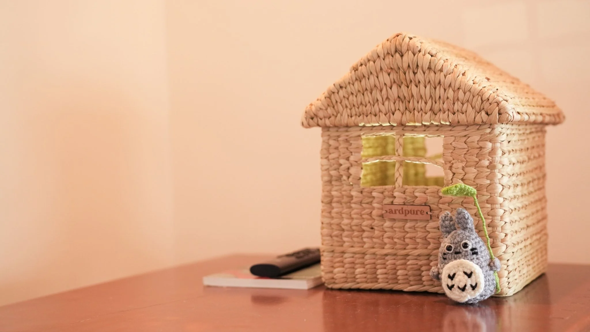 Kauna Hut Basket | Handcrafted Natural Basket for Storage & Home Décor - Image 3