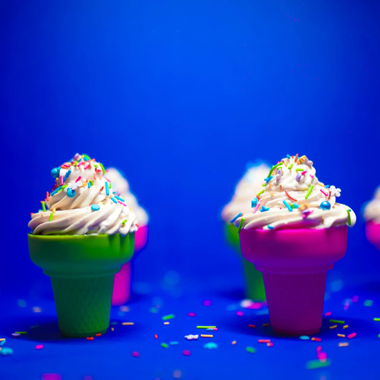 Ice Cream Cone Soaps- Fun and Playful Handmade Bath Soaps - Image 3
