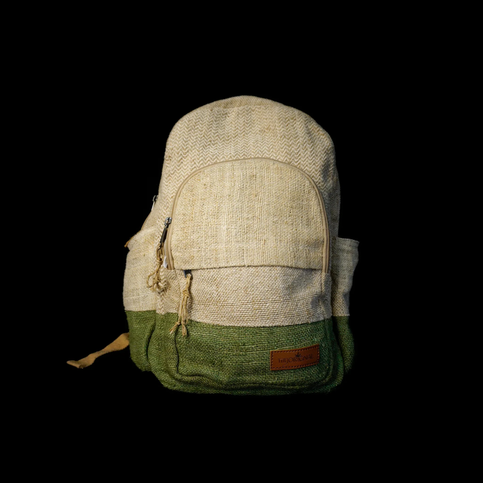 Ikigai White Hemp & Cotton Shoulder Bag | Eco Friendly Casual Bag - Image 11