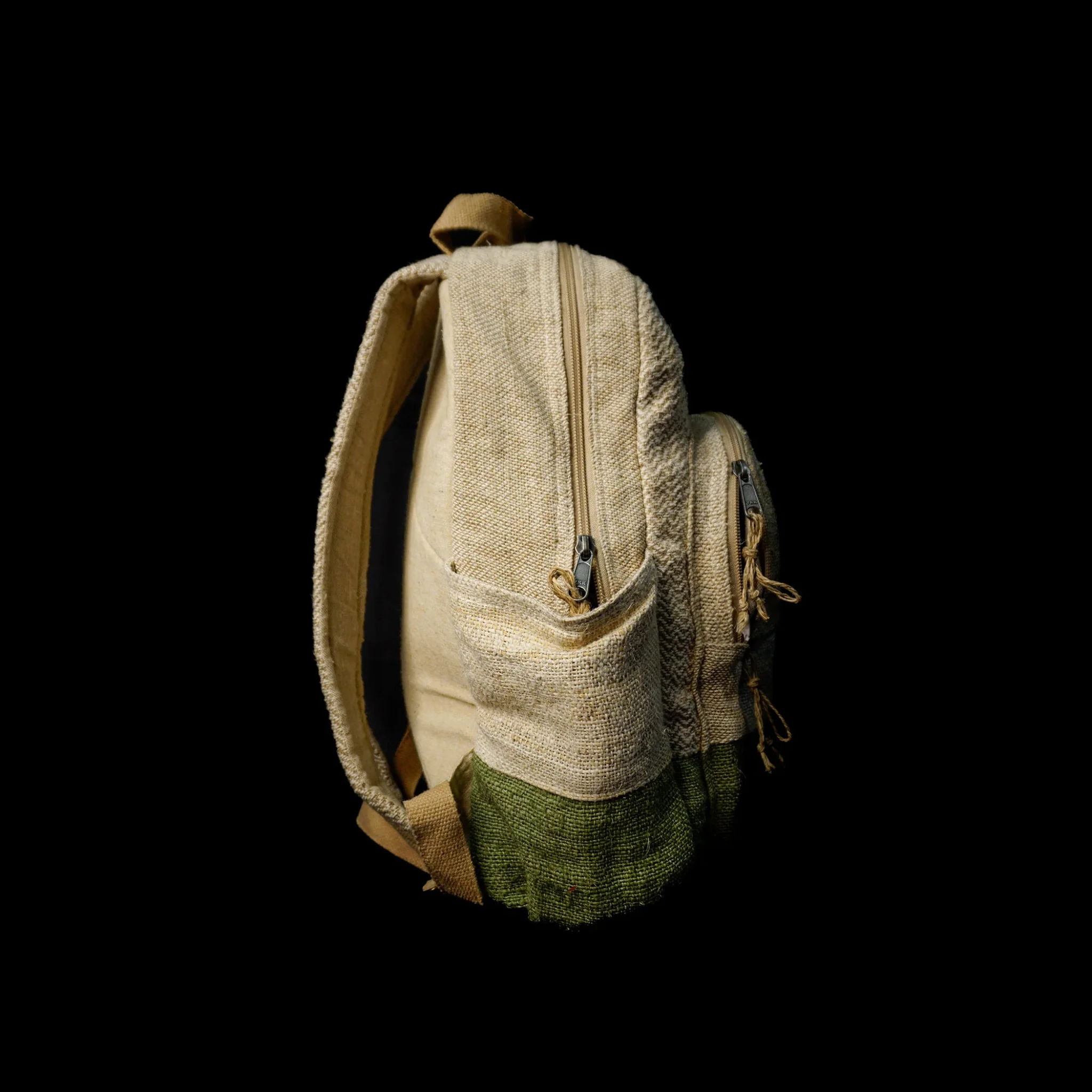Ikigai White Hemp & Cotton Shoulder Bag | Eco Friendly Casual Bag - Image 14