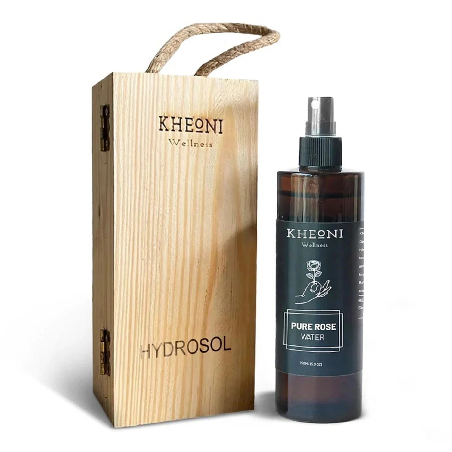 Premium Natural Rose Water Mist Spray for Face